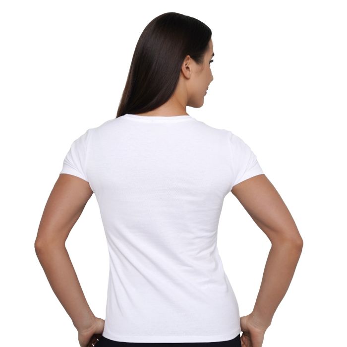 T-Shirt da Donna Pure Ambition White - GymBeam XL