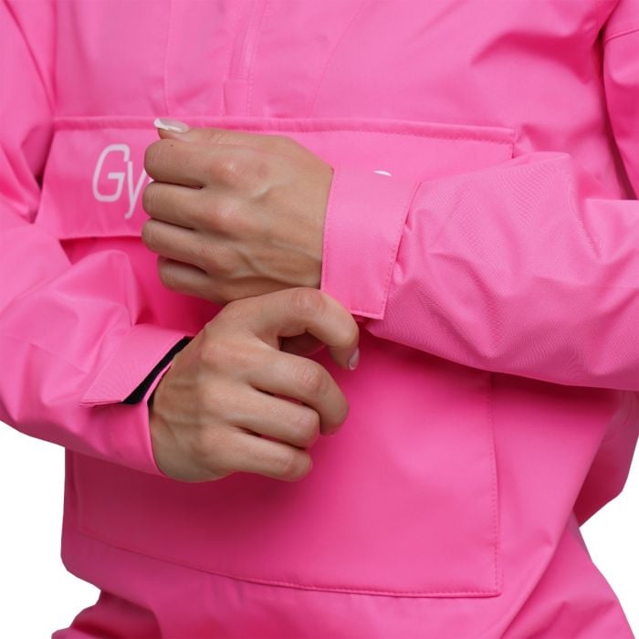 Giacca Impermeabile Smock da Donna Fuchsia - GymBeam S