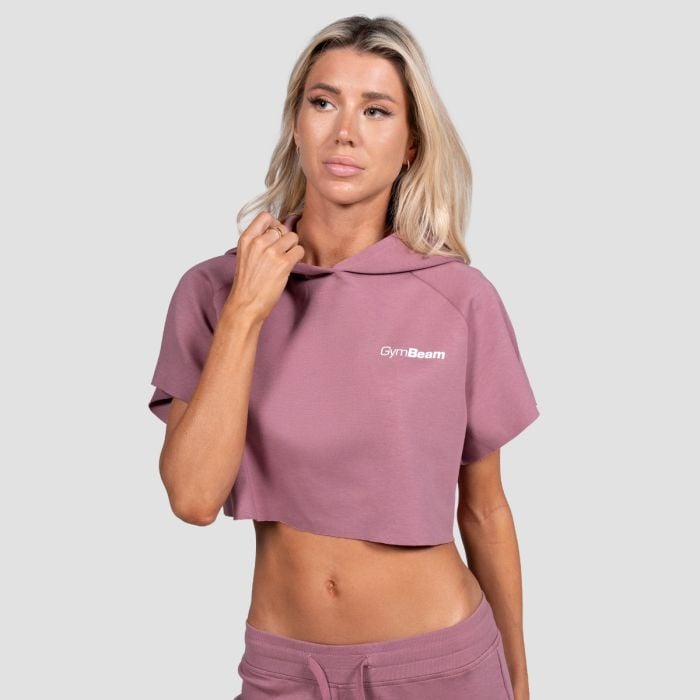 Felpa Cropped da Donna Relay Haze - GymBeam M