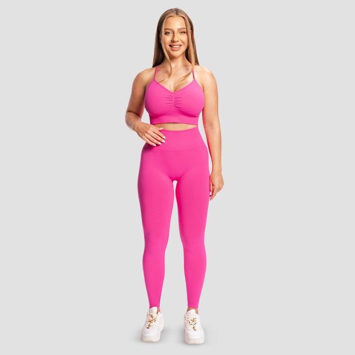 Leggings da Donna Sculpt Seamless Rose - GymBeam S