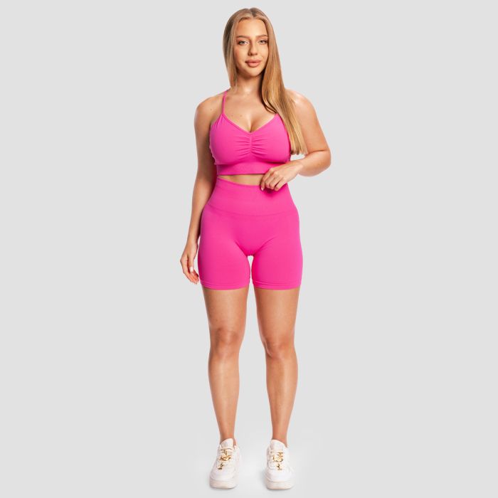 Pantaloncini da Donna Sculpt Seamless Rose - GymBeam M