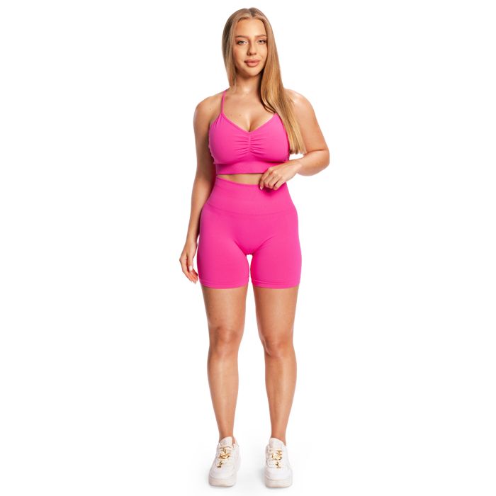 Pantaloncini da Donna Sculpt Seamless Rose - GymBeam M