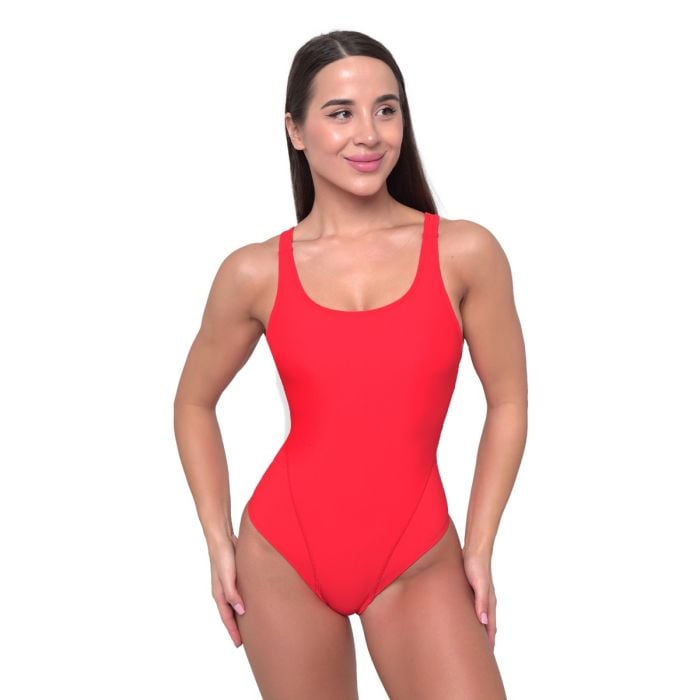 Costume da Bagno Intero Sport Red - GymBeam S