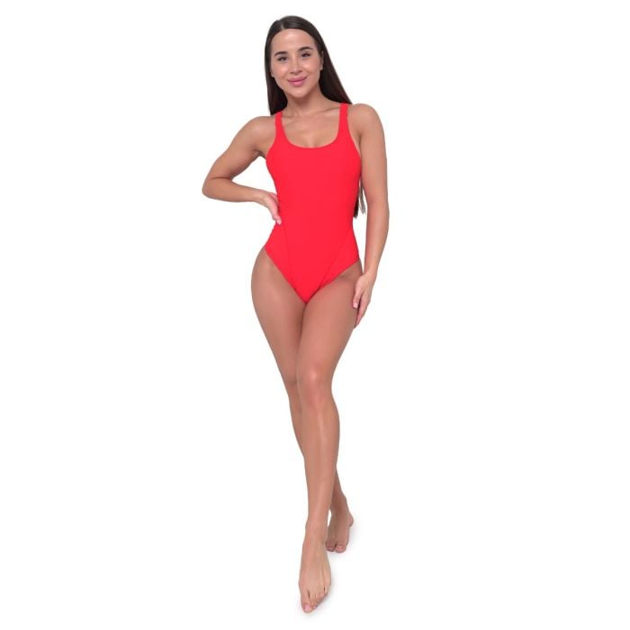 Costume da Bagno Intero Sport Red - GymBeam S