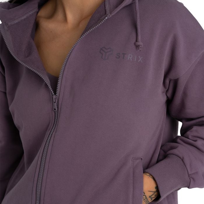 Felpa con Cappuccio e Zip da Donna Dusk - STRIX L