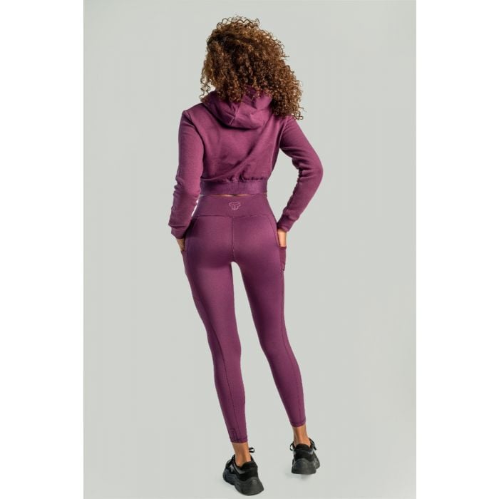 Leggings da Donna Essential Plum - STRIX M