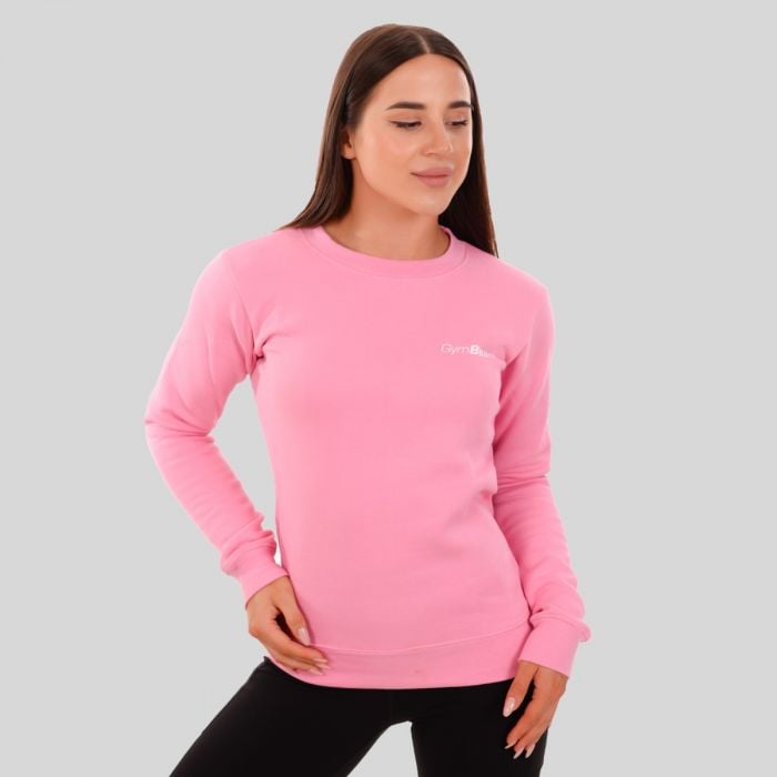 Felpa Basic da Donna Baby Pink - GymBeam M