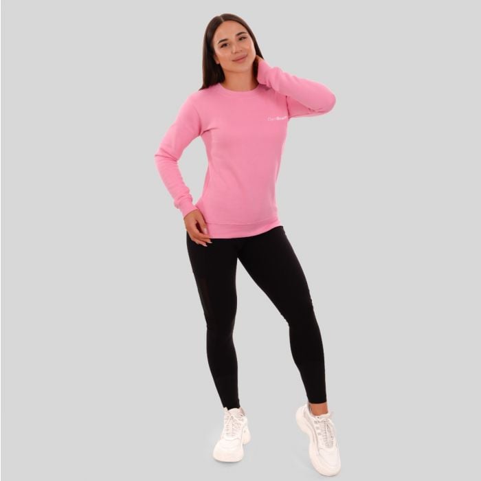 Felpa Basic da Donna Baby Pink - GymBeam M