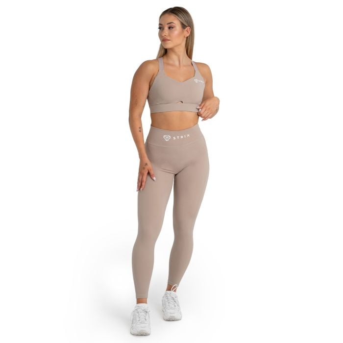 Leggings Donna Taupe - STRIX XL