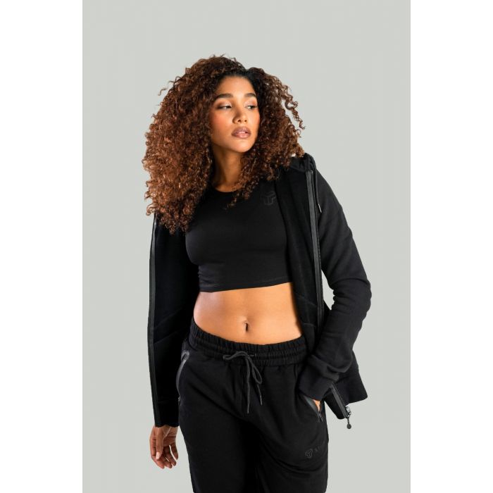 Felpa da Donna Nova Zip Up Black - STRIX XS