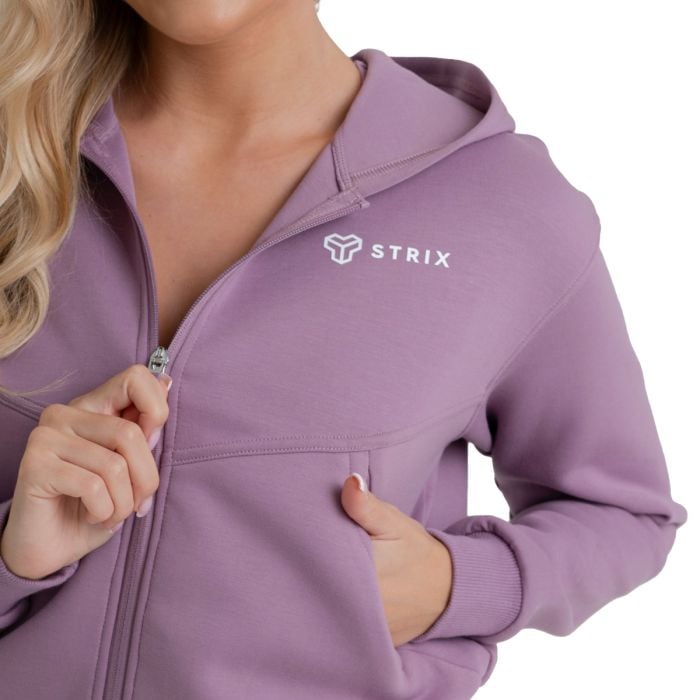Felpa con Cappuccio Zip-Up da Donna ZOA Orchid - STRIX XL