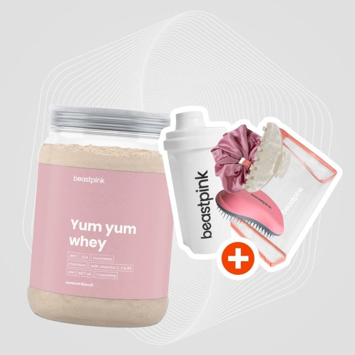 Proteine Yum Yum Whey - BeastPink 30 g - Strawberry Splash