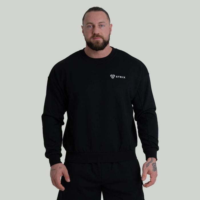 Felpa Relaxed Fit ZOA Black - STRIX XXL