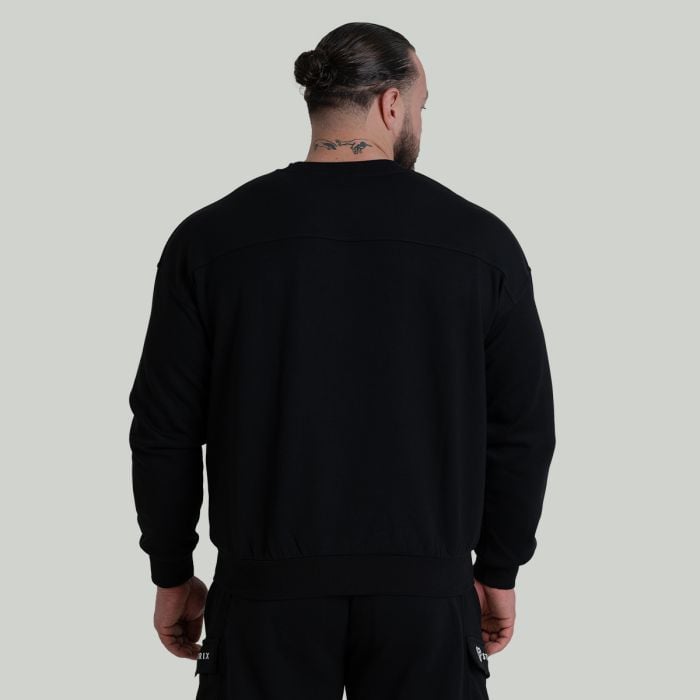 Felpa Relaxed Fit ZOA Black - STRIX XXL