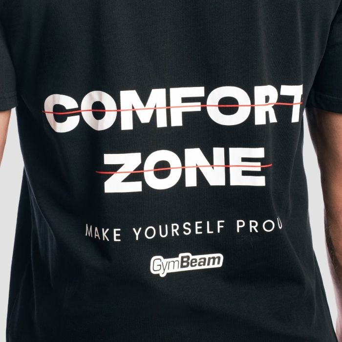 T-Shirt Zone Black - GymBeam L