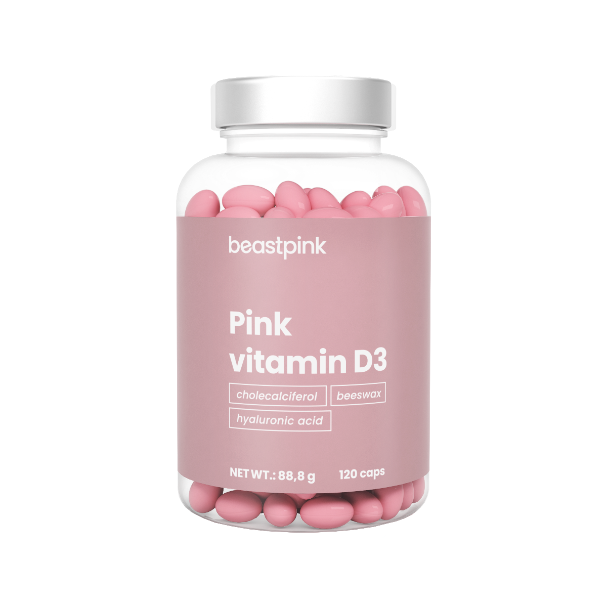 Vitamina D3 Pink 2000 IU - BeastPink