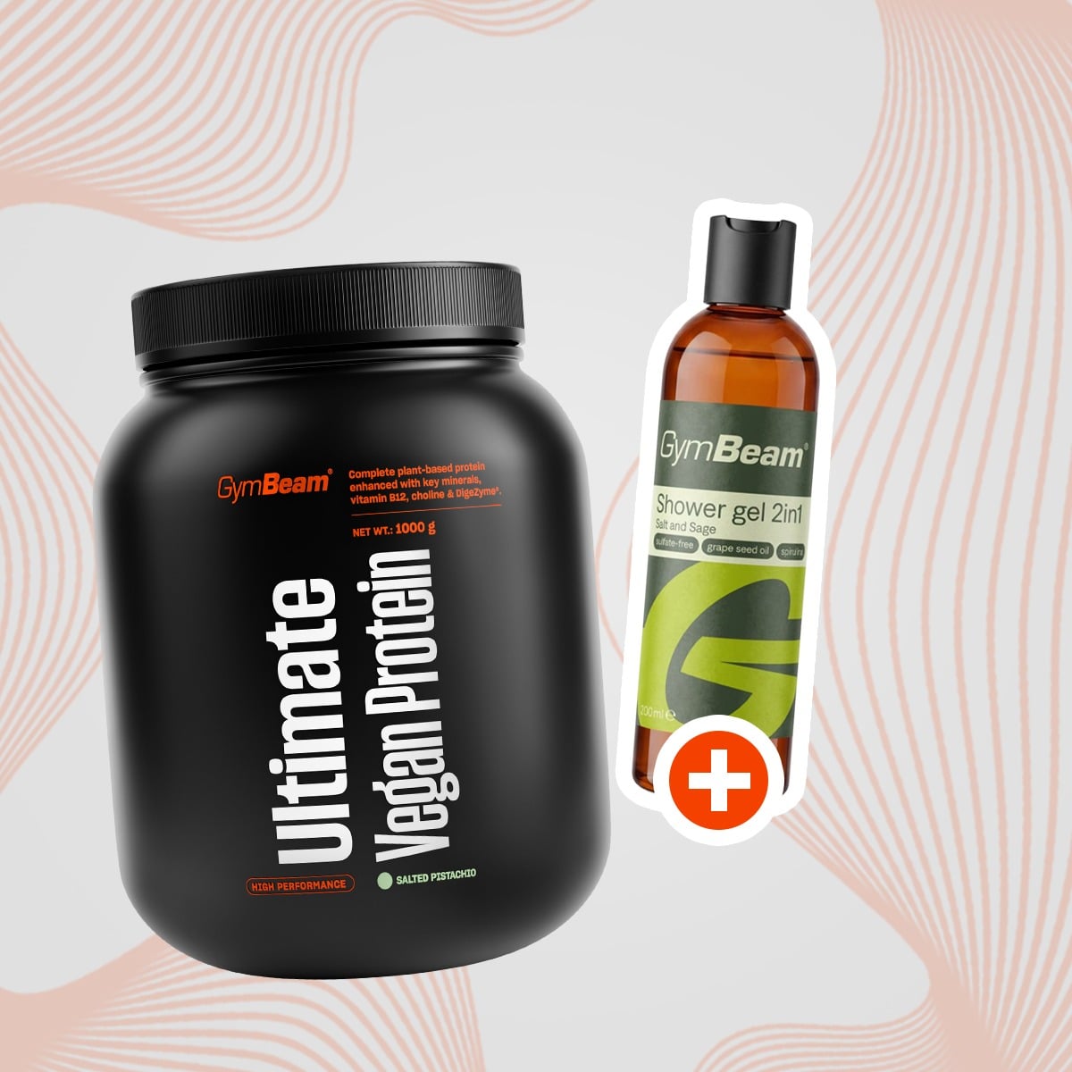 Ultimate Vegan Protein - GymBeam + OMAGGIO