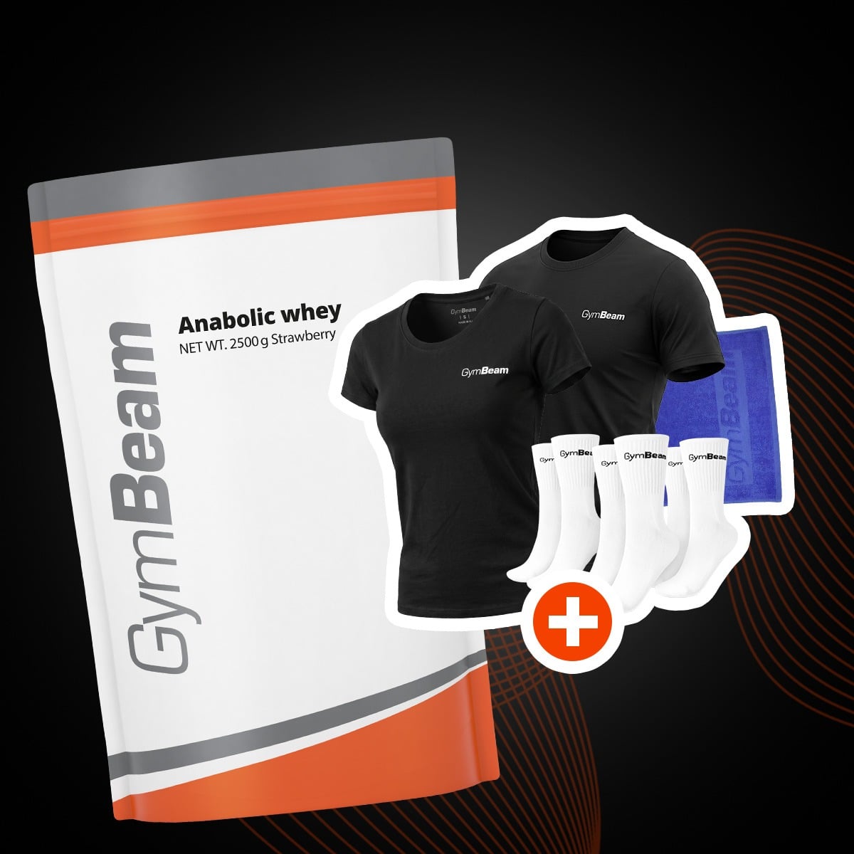 Proteine Anabolic Whey - GymBeam + OMAGGIO
