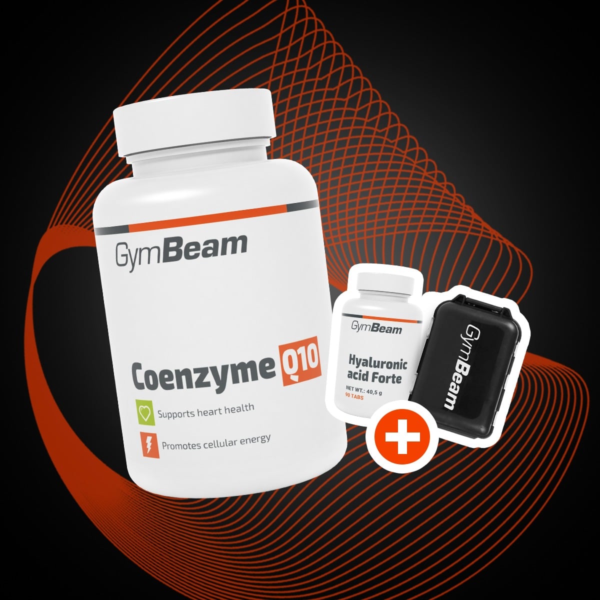 Coenzima Q10 - GymBeam + OMAGGIO