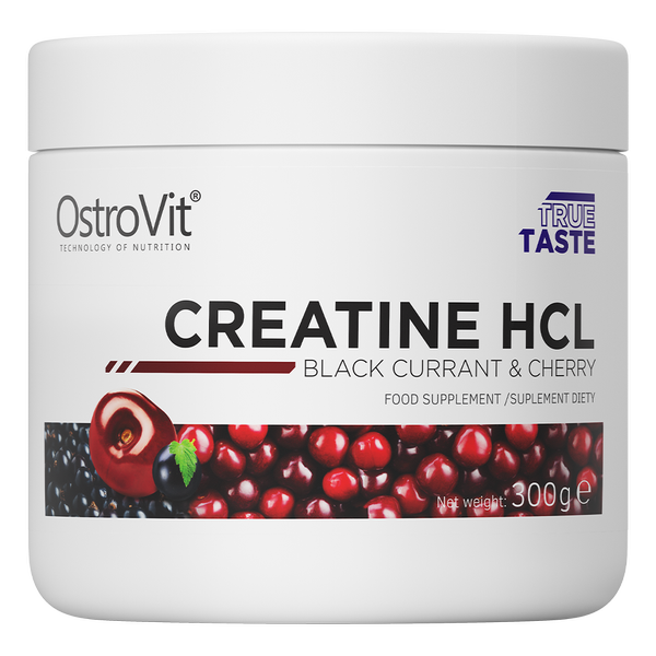 OstroVit Creatina HCL 300 g Ribes Nero - Ciliegia