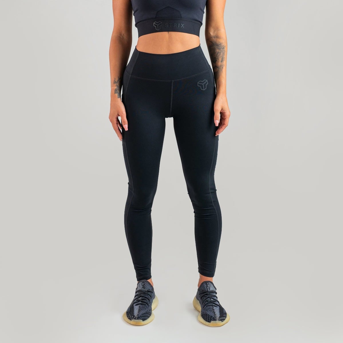 Leggings da Donna Essential Black - STRIX