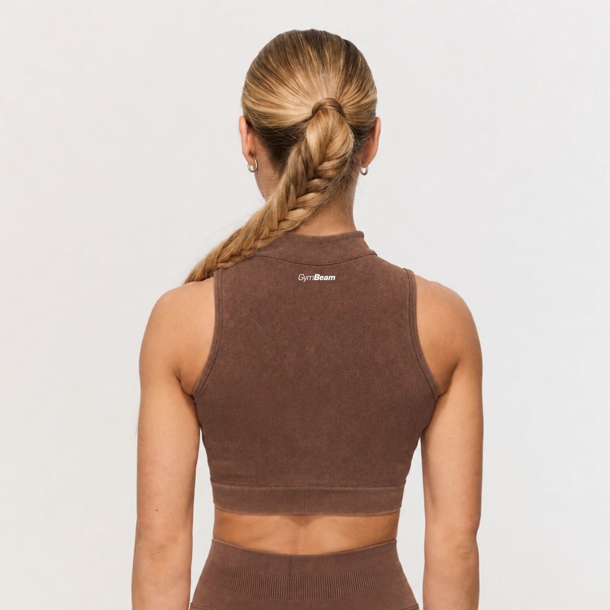 Reggiseno Sportivo Seamless Fierce Brown - GymBeam