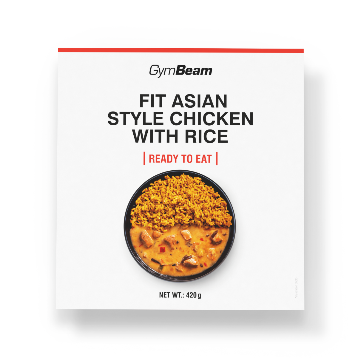 Pollo con Riso in Stile Asiatico FIT Ready to Eat - GymBeam