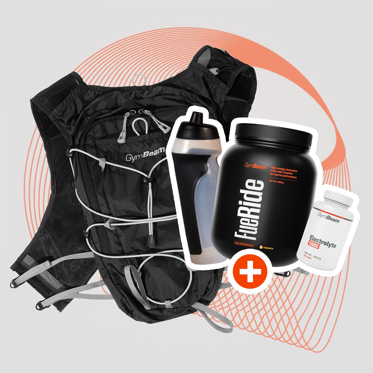 Zaino Running Hydropack ProPace - GymBeam + OMAGGI