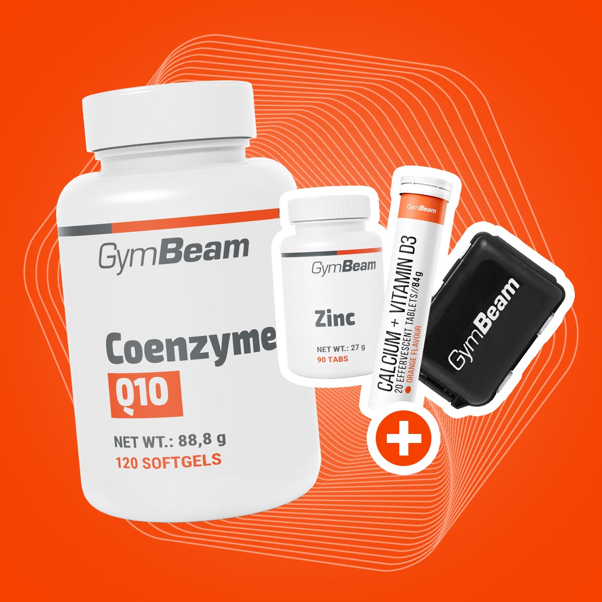 Coenzima Q10 - GymBeam + OMAGGI