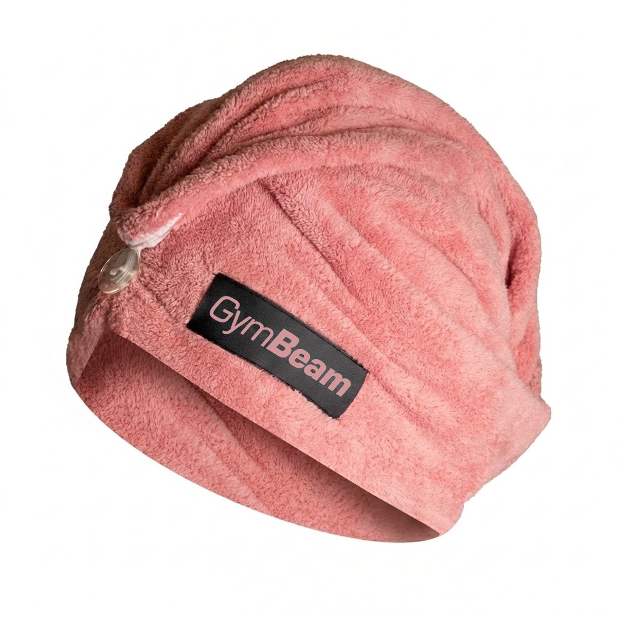 Turbante Asciugacapelli in Microfibra Pink - GymBeam