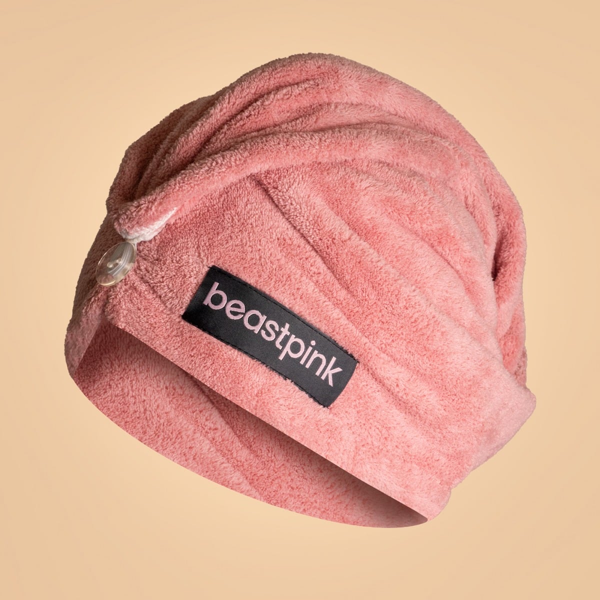 Turbante Asciugacapelli in Microfibra Pink - BeastPink