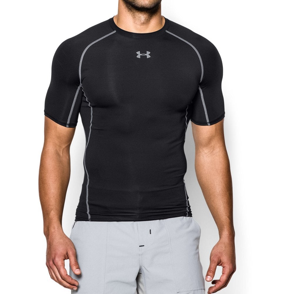 HG Armour SS Compression T-shirt Black - Under Armour