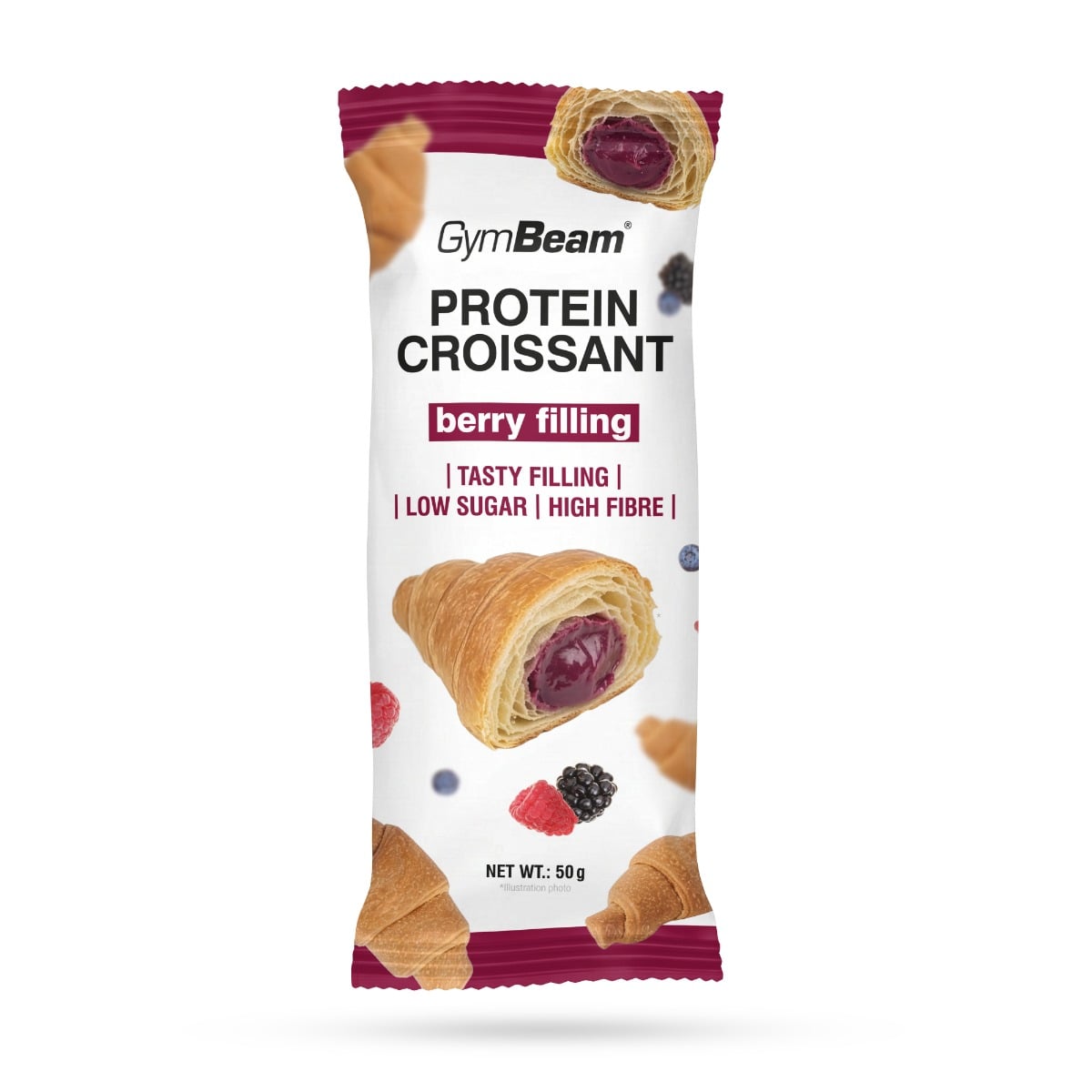 Croissant Proteico ai Frutti di Bosco - GymBeam
