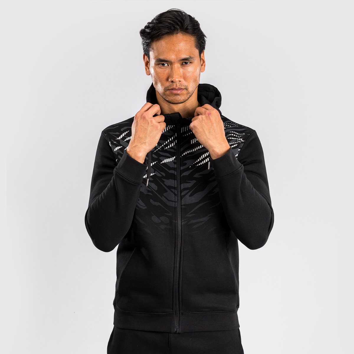 Felpa Fight Night con Zip Black - Venum