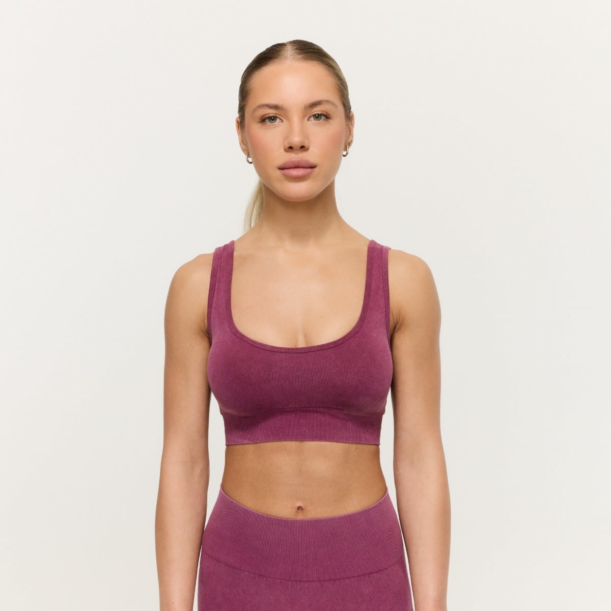 Reggiseno Sportivo Lift Seamless Plum - GymBeam