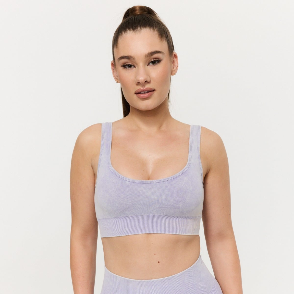 Reggiseno Sportivo Lift Seamless Violet - GymBeam