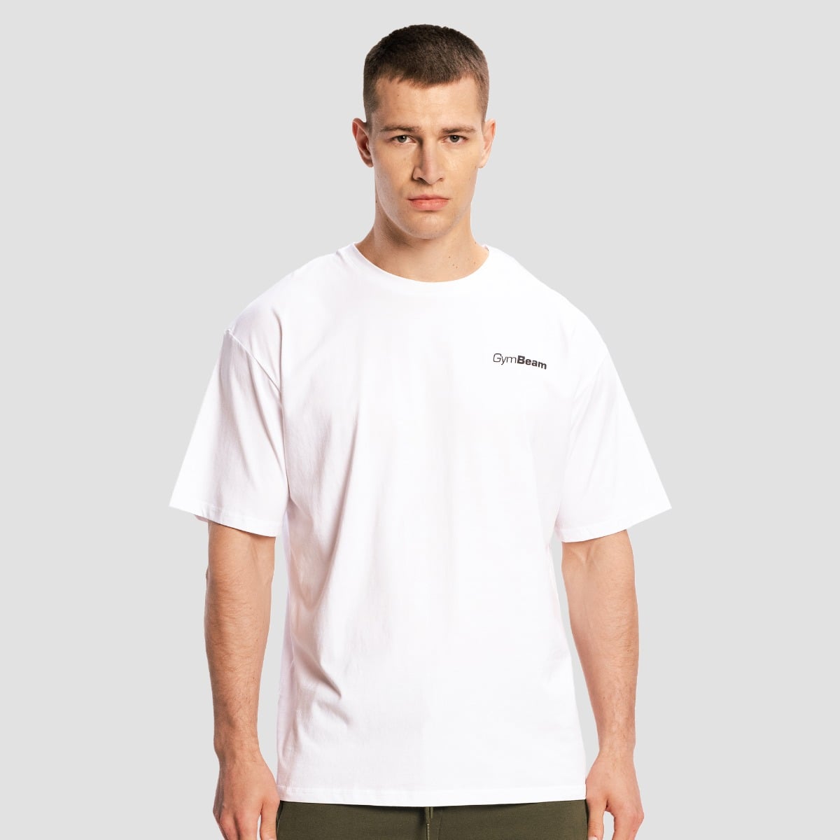 T-Shirt Oversize Limitless White - GymBeam