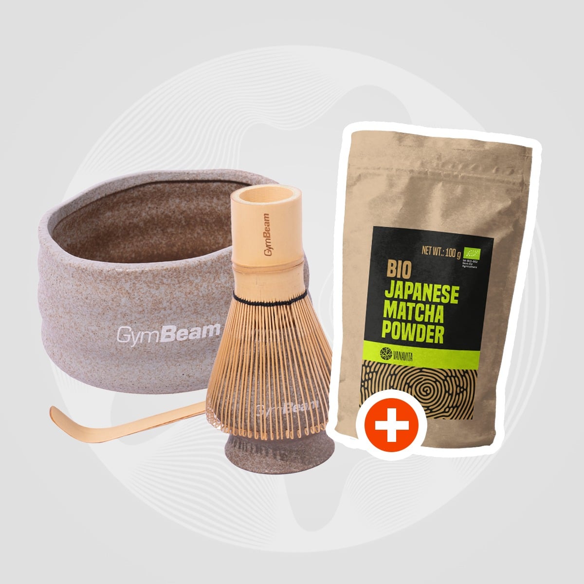 Kit Matcha Giapponese - GymBeam + OMAGGIO