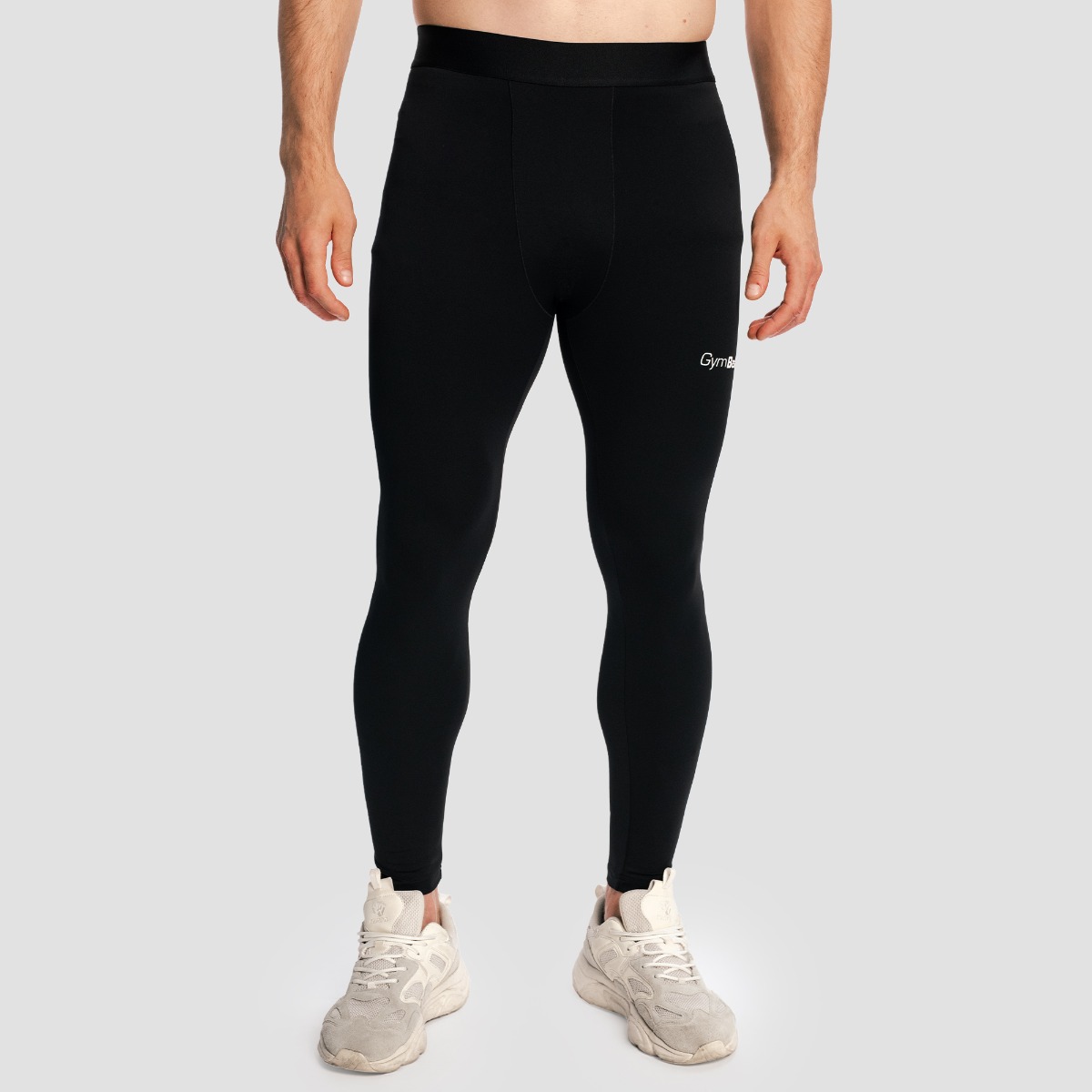 Leggings da Uomo Combat Black - GymBeam