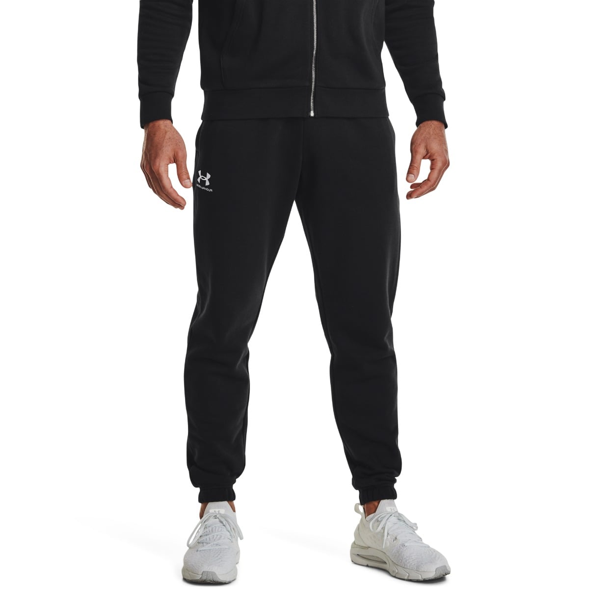 Pantaloni da jogging Essential Fleece da Uomo Black - Under Armour