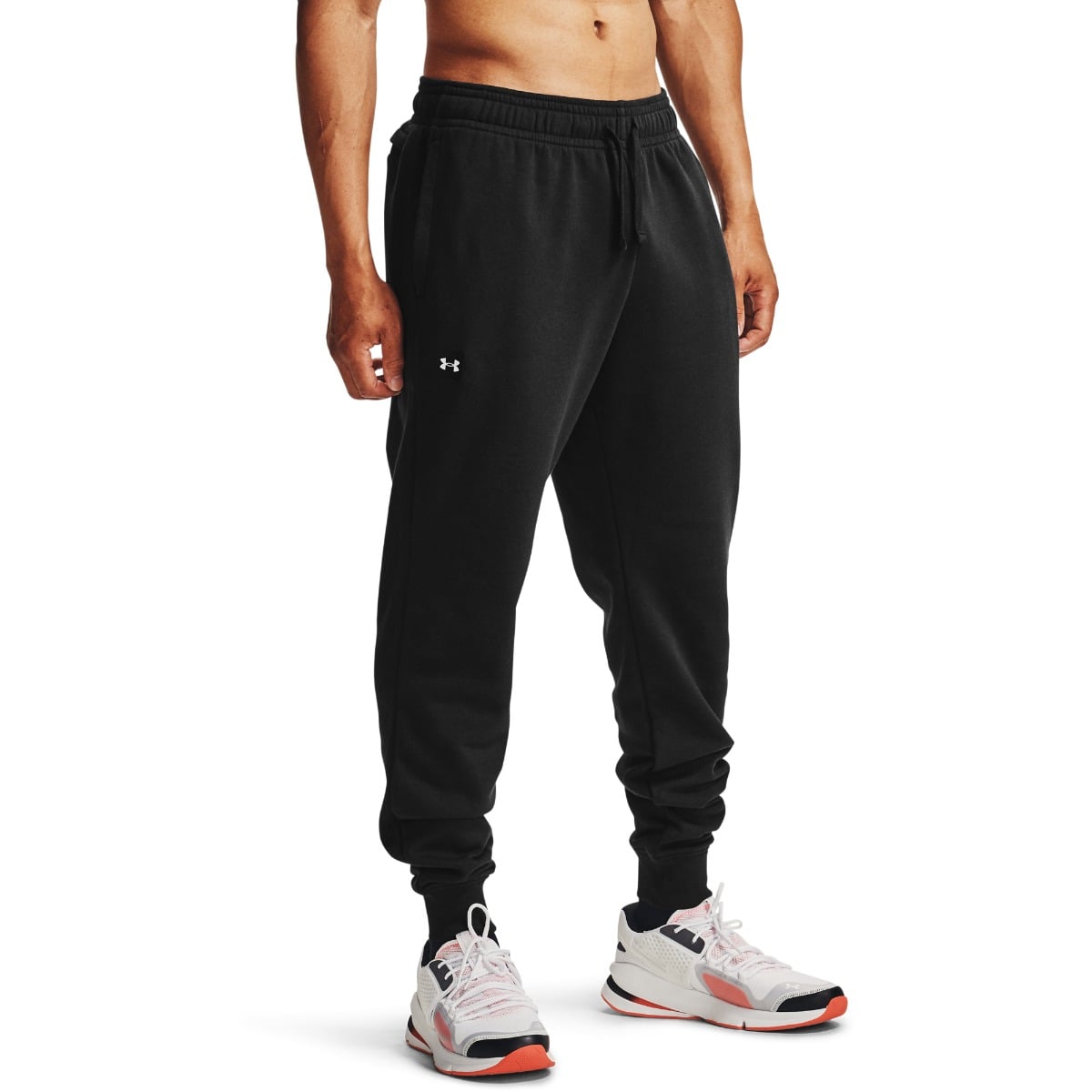 Joggers da Uomo Rival Fleece Black - Under Armour