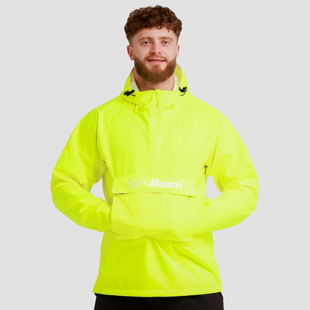Giacca Impermeabile Smock da Uomo Citric - GymBeam