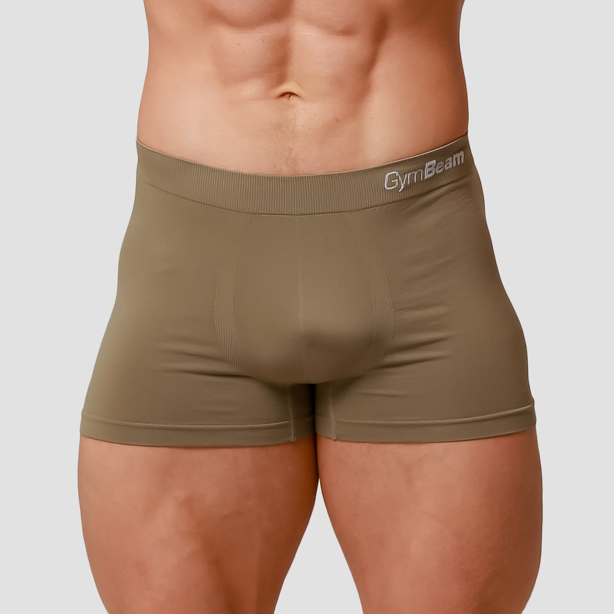 Boxer da Uomo Seamless 2Pack Army - GymBeam