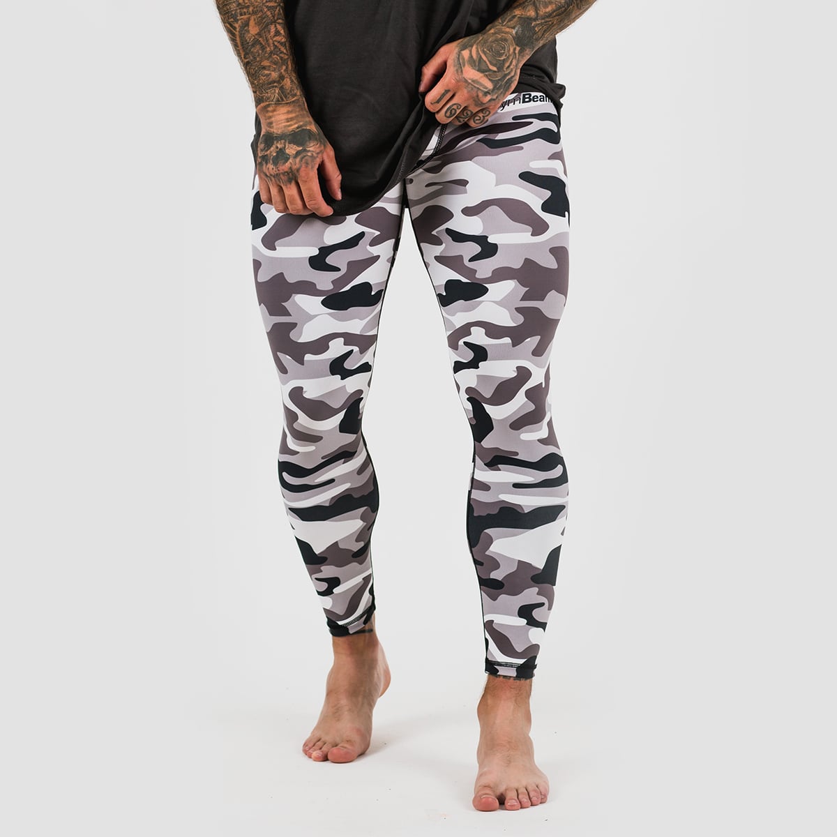 Leggings da uomo Grey - GymBeam