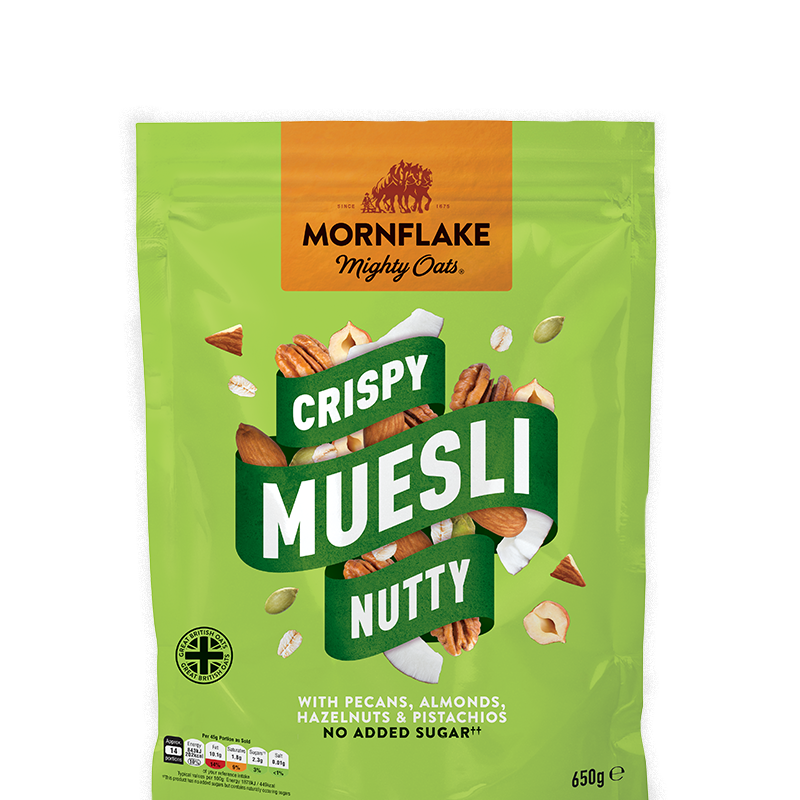 Muesli croccante con nocciola 650 g - Mornflake
