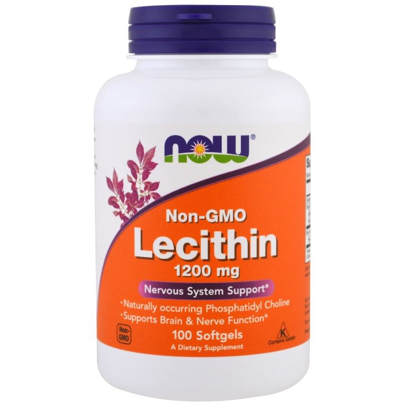 Lecitina 1200 mg - Now Foods