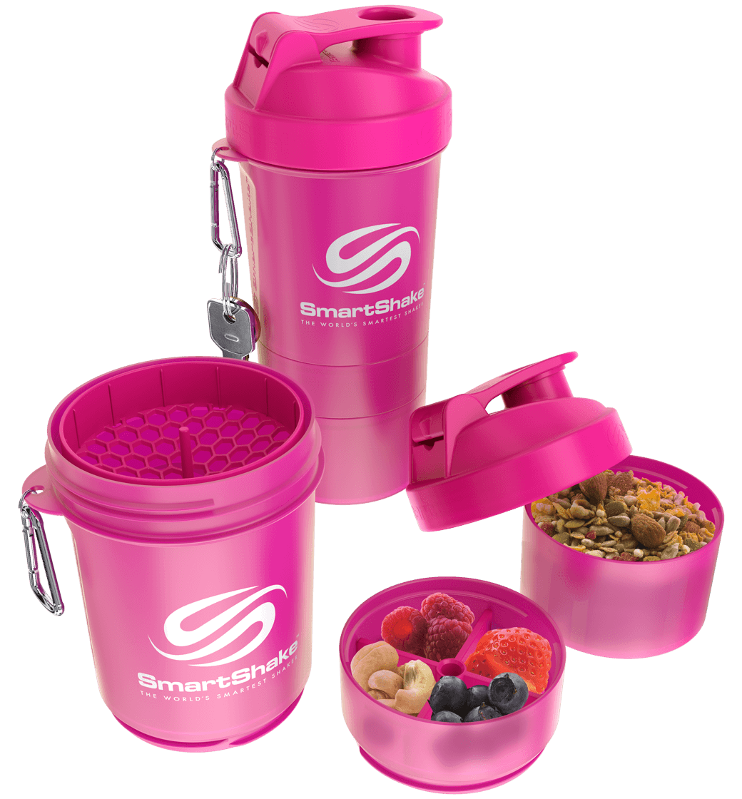 Shaker SmartShake Original Multicomponente / Pink 600 ml - SmartShake