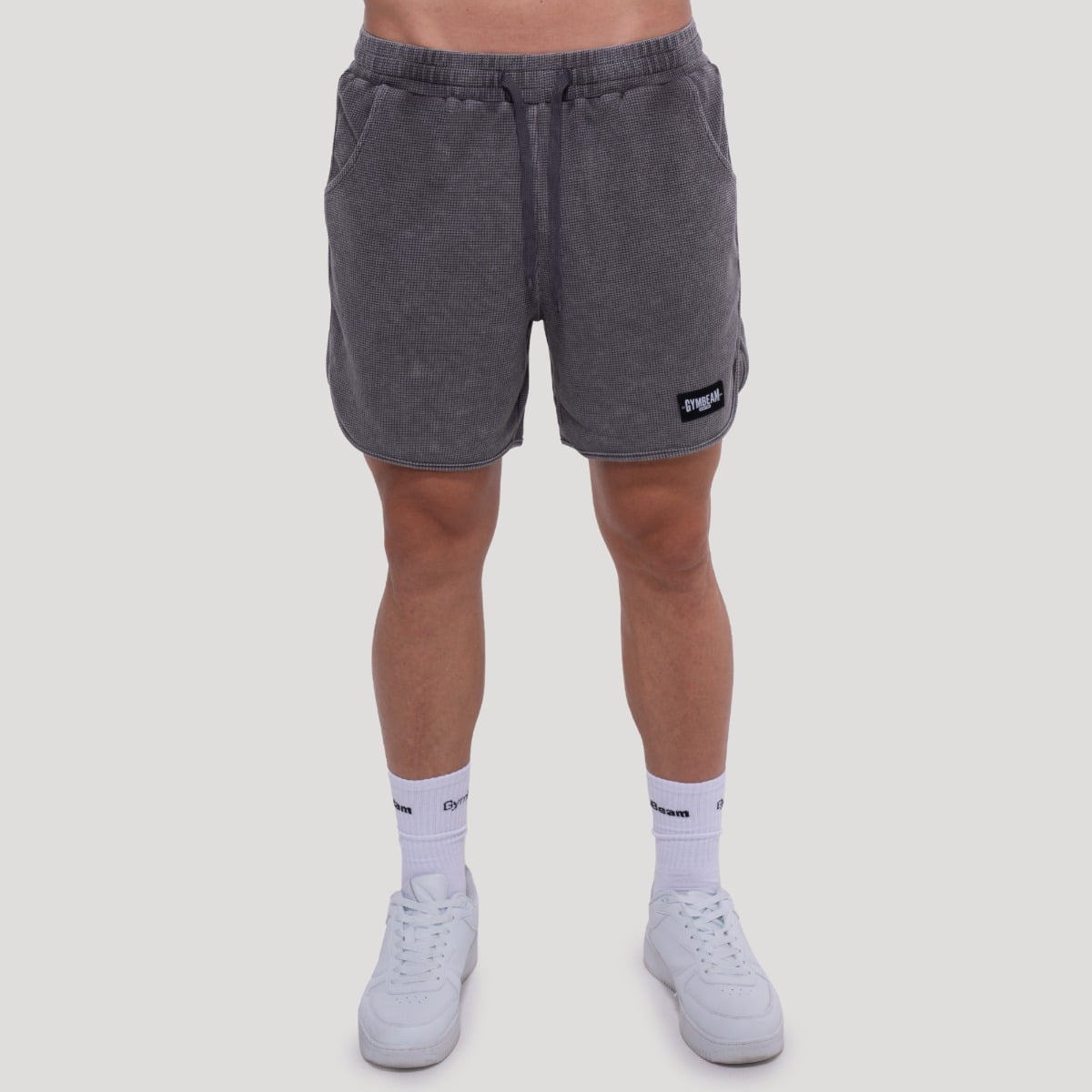 Pantaloncini Persistence Washed Gray - GymBeam