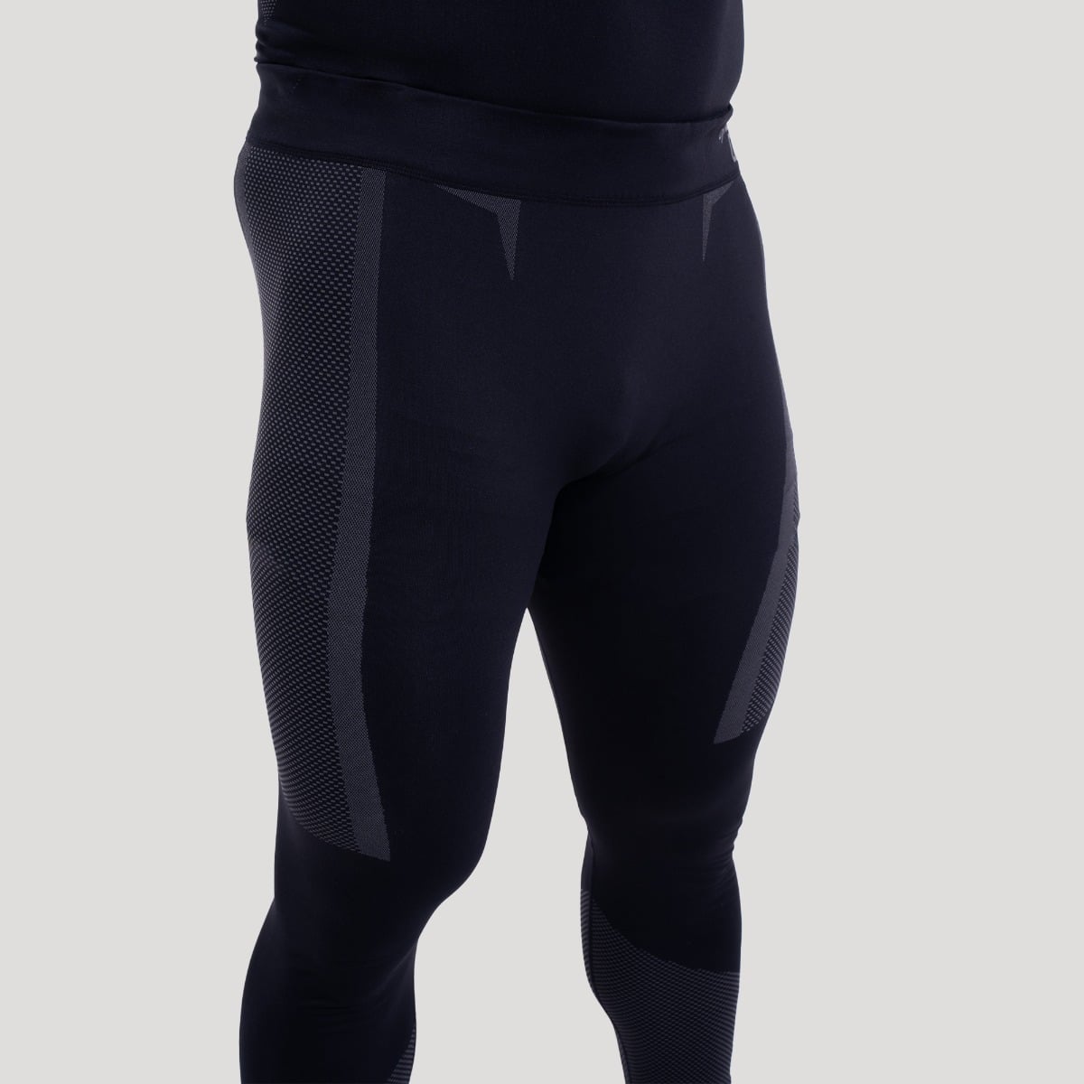 Leggings Seamless OG1 Black/Grey - GymBeam