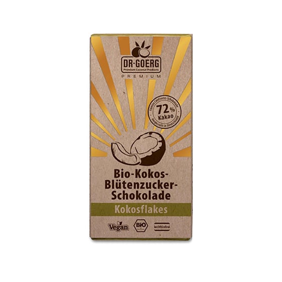 PREMIUM BIO Coconut Blossom Sugar Chocolate - DR. GOERG